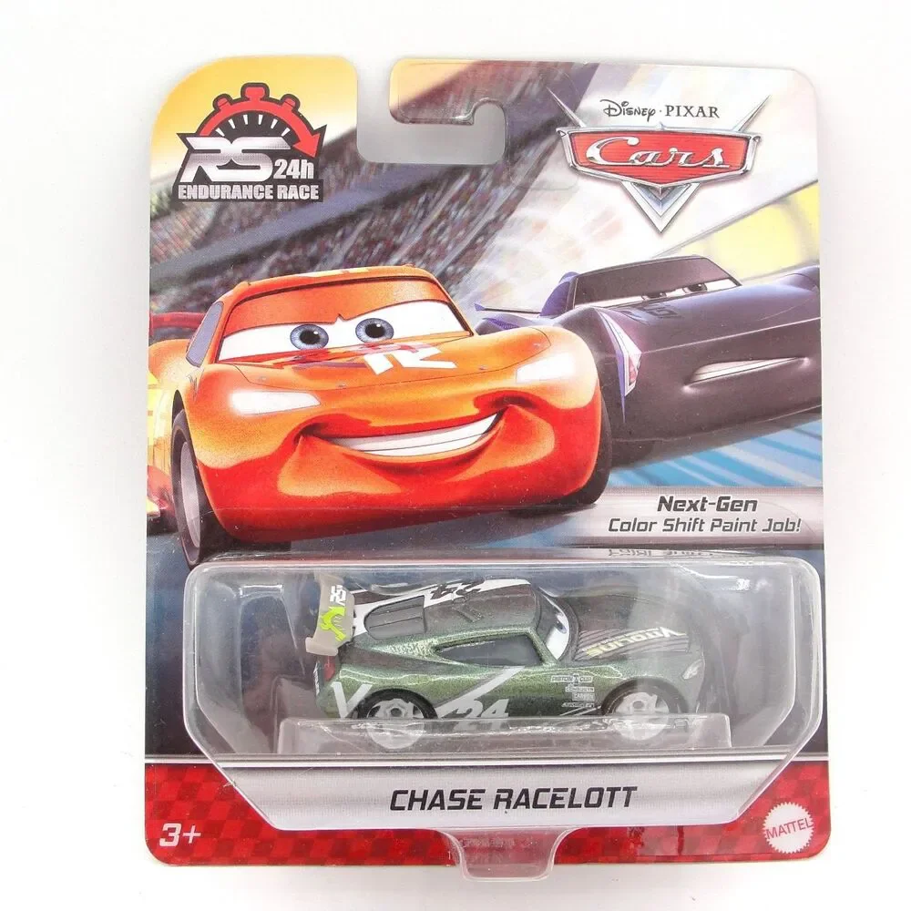 Mattel Disney Pixar Cars Chase Racelott RS 24h Endurance Race Color Shift